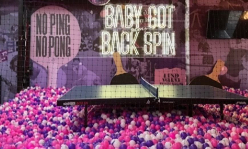 Image 6: Three Hours Unlimited Game Pass w/ One Beer/Wine + Pizza & Chicken