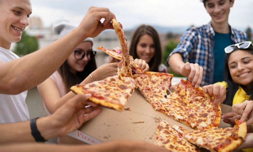 Image 1: Savor Every Slice on a Pizza Tour for 1,2 or 3 - Explore & Enjoy