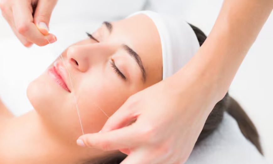 Image 3: Precise Brow Threading or Tint or Both, Lips and Chin Threading Awaits