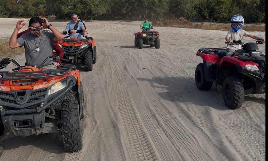 Image 2: 60- or 90-Minute ATV Rental for Up to Four People in Ocala, FL