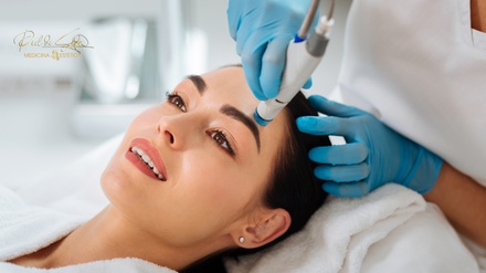 Higiene facial completa con dispositivo de hidrolimpieza facial, radiofrecuencia facial Indiba y ampolla de vitaminas - Piel de Seda