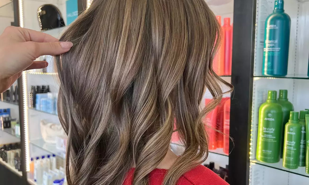 Haircut, Deep Condition & Blowdry with Gloss, Highlights, or Balayage
