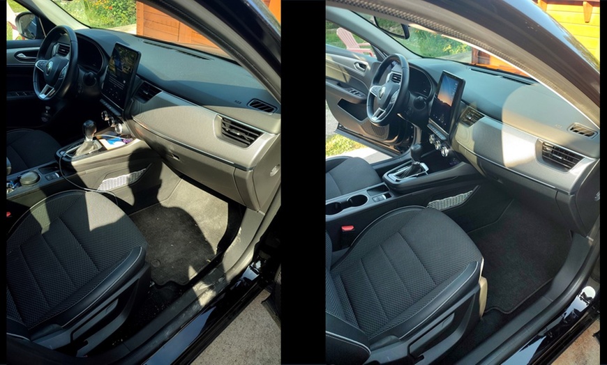 Image 1: Nettoyage automobile intérieur complet avec shampoing des sièges
