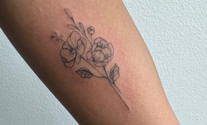 Image 2: Small or Medium Tattoo Services with Consultation