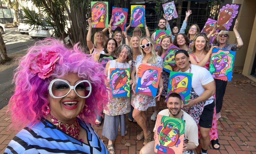 Image 4: Up to 8% Off CREATIVE DRAWING WORKSHOPS WITH A DRAG QUEEN