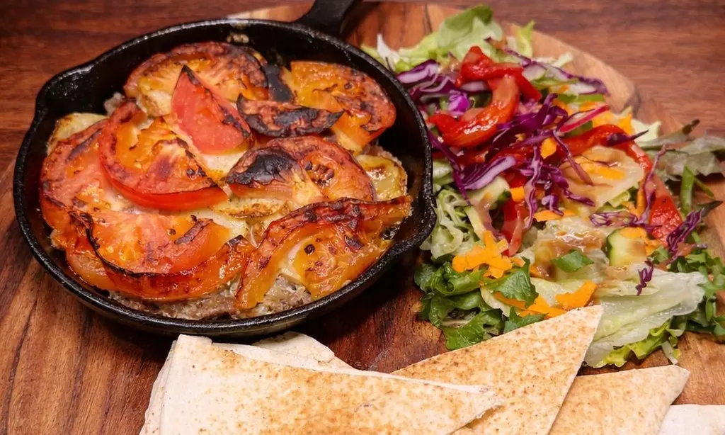 Mediterranean  Delicious Pizza  or Shawarma / Man'oushe Breakfast