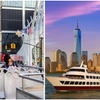 Image 3: Double Views: NYC Night Bus Tour and Free Statue of Liberty Day Cruise