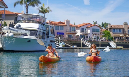 Original Single Kayak with Guided Tour, Valid Ages 6 and Up - Everyday California Huntington Beach