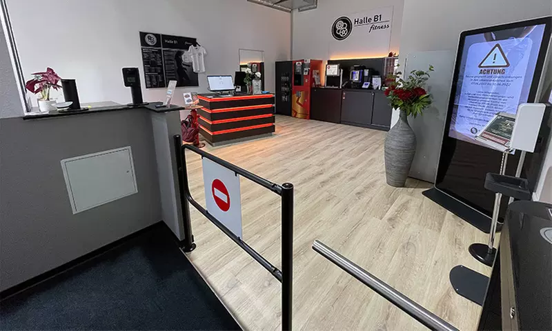 Bis zu 56% Rabatt auf den Fitnessstudio bei Halle B1 Fitness