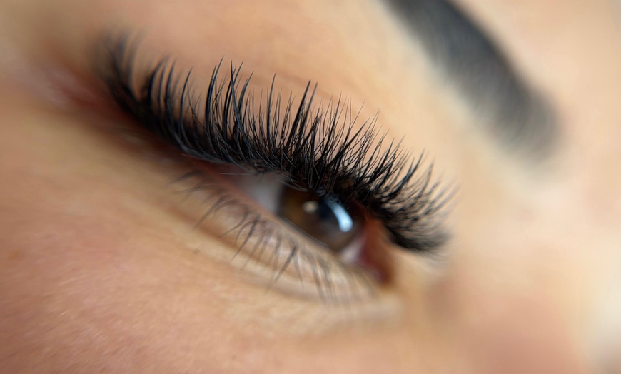 Image 9: Get a Full Set of Lash Extensions with Optional Eyebrow Shaping