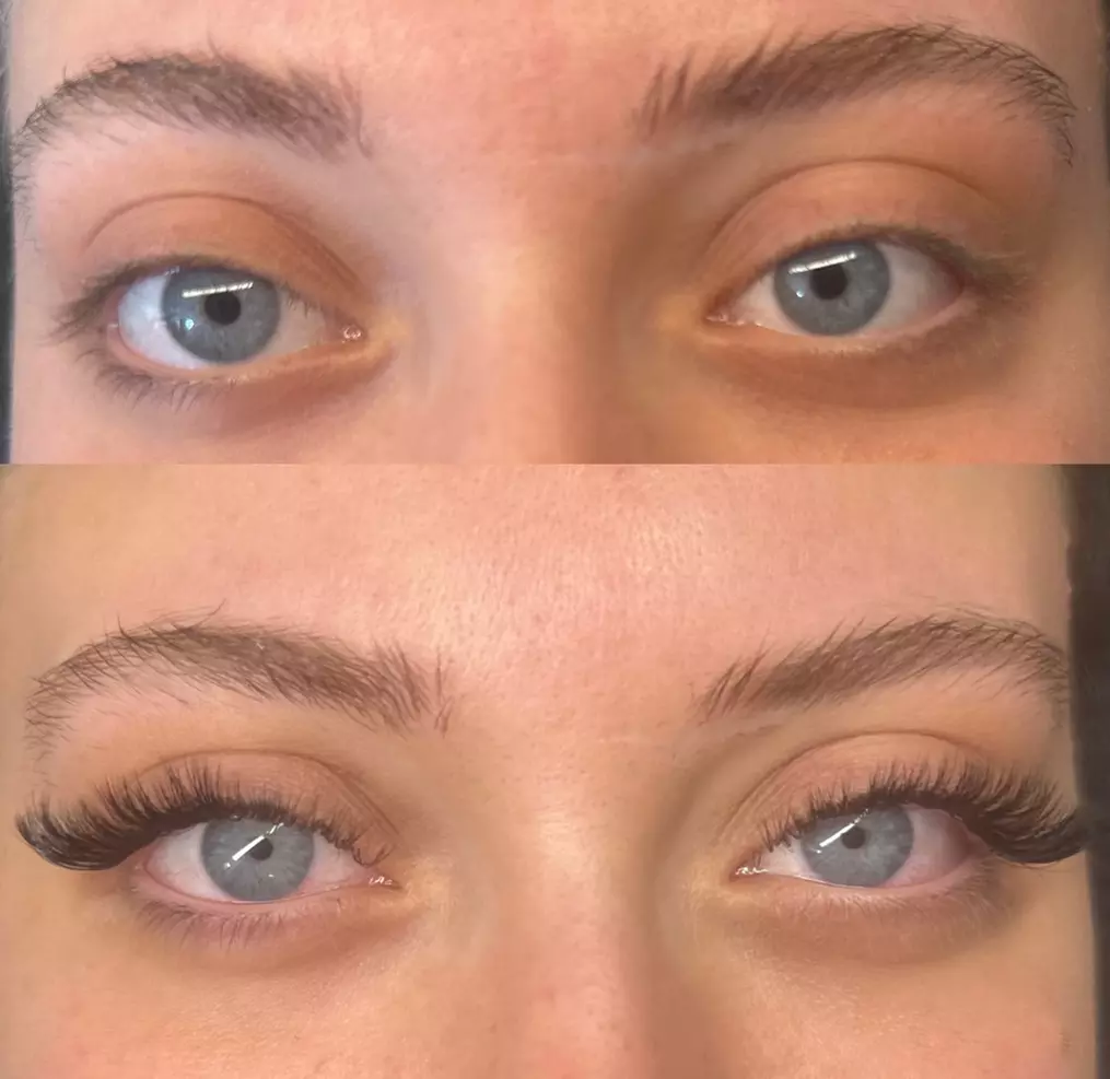 Wimpernverlängerung 1:1- oder Light Volumen Technik für 1 Person