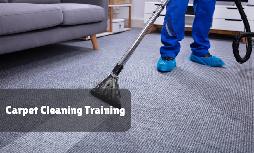 Image 1: Carpet Cleaning Training or Effective Housekeeping Techniques