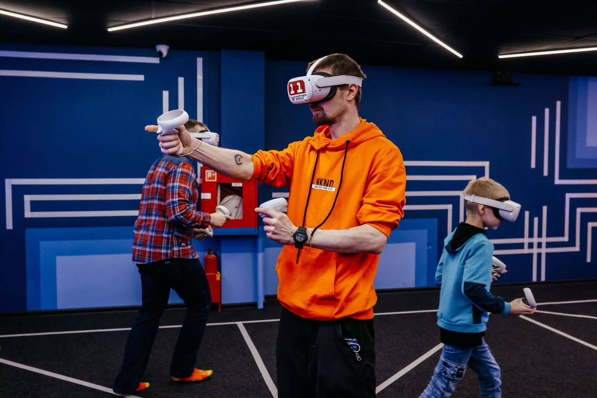 Join the Full-Body VR Immersive Multiplayer Experience For Up to 12 People @Another World VR(Up to 28%Off) - Primary Image