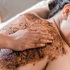 Image 1: Massage + Deeply Clean Coffee Scrub & Aromatherapy Essential Oil
