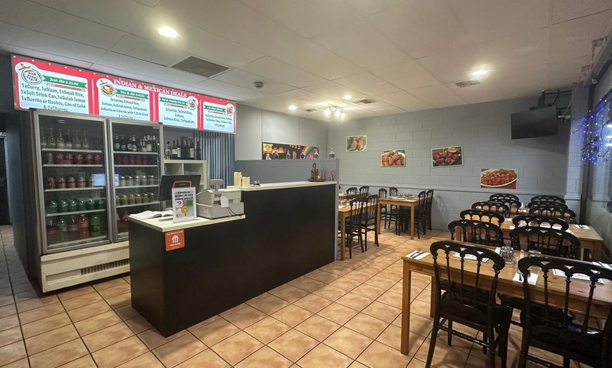 Image 1: Savor a Three-Course Indian Dining Experience for Two or Four People 