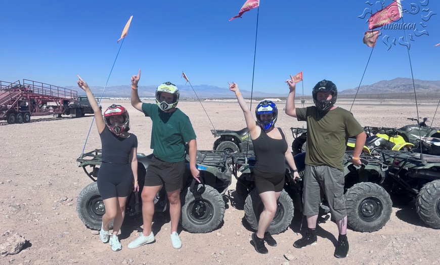 Image 3: 60-Min ATV Experience Across Dunes with Gear, Shuttle & Photo at SunBuggy Fun Rentals – Las Vegas
