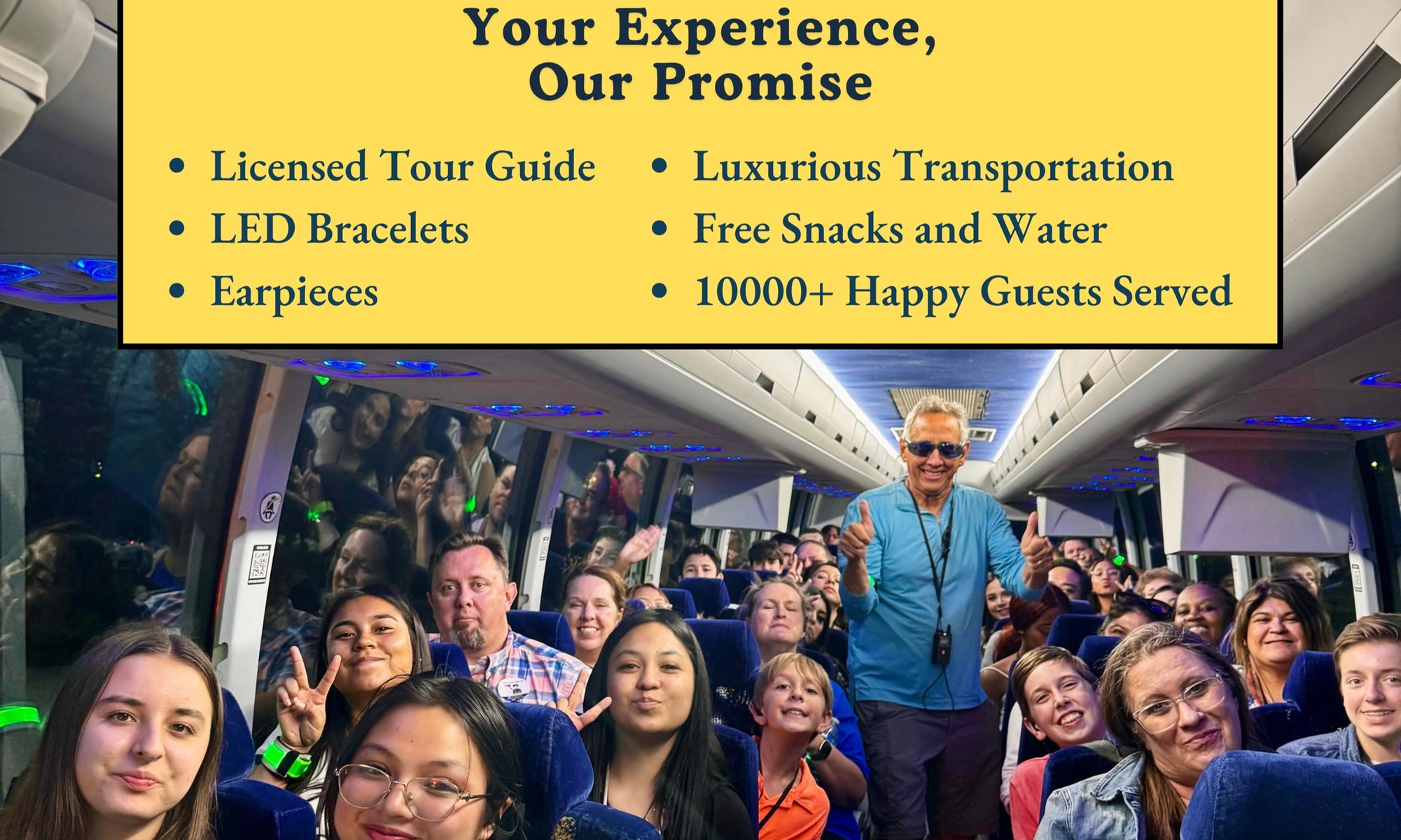 Four-Hour DC LED Guided Night Tour for 1, 2, or 4 w/Free Refreshments