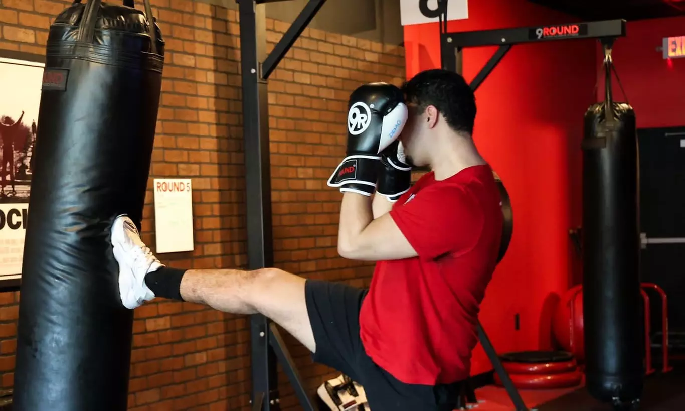 Up to 83% Off on Boxing / Kickboxing at 9Round Weston - Primary Image