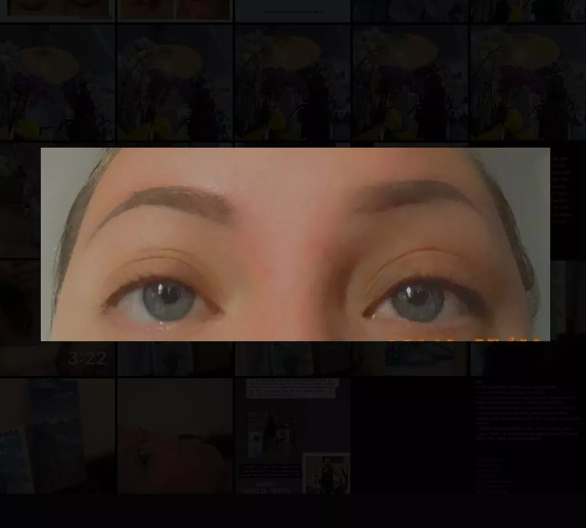 Ombre Powder Brow Enhancement with Four–Eight Week Touch-Up