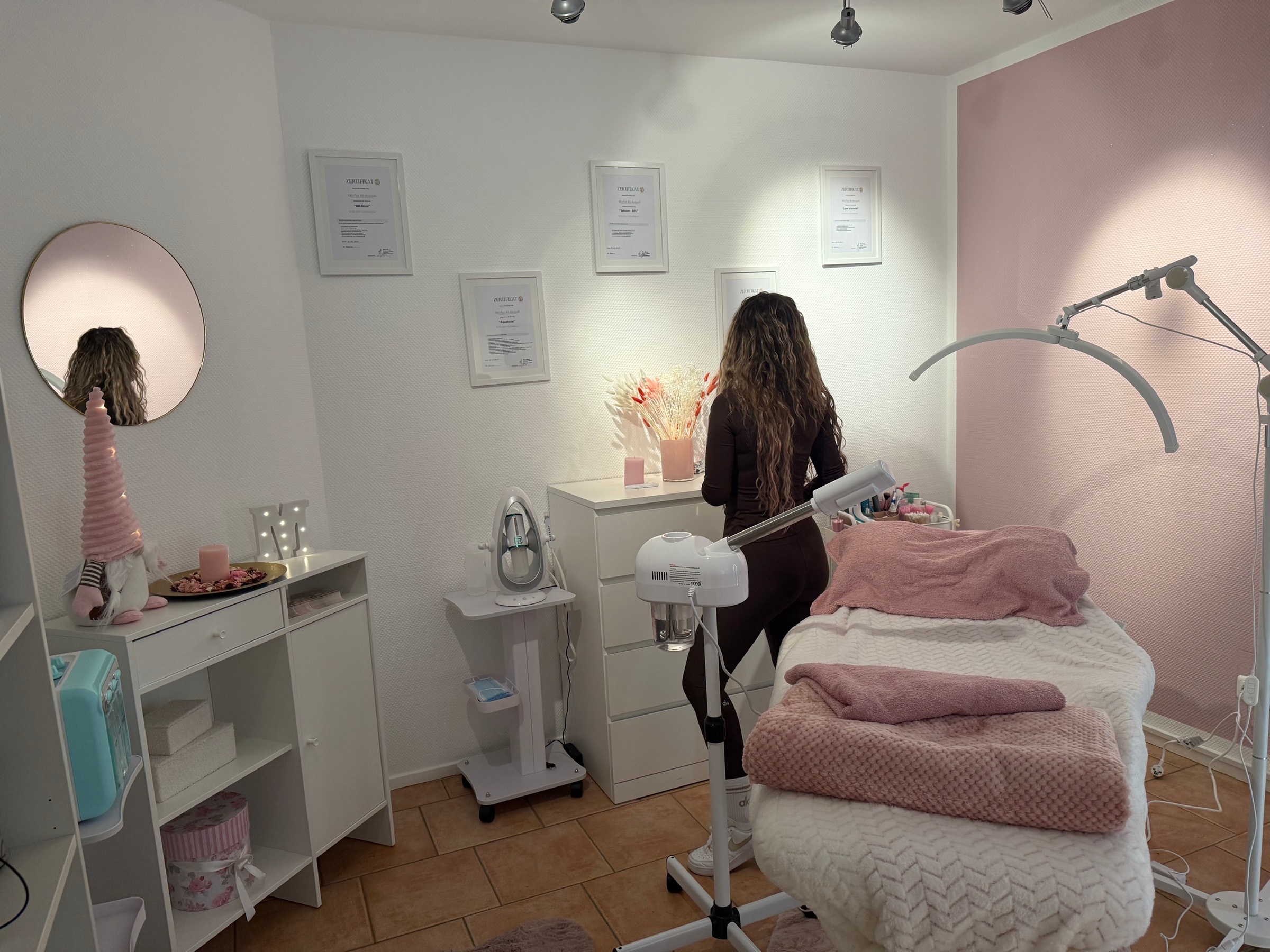 Koreanisches Wimpern-Lifting mit oder ohne Färben für 1 Person