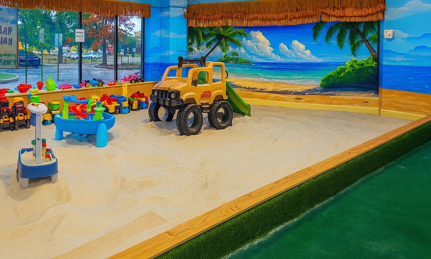 Image 6: Admission for One to Indoor Playground with Sandbox, Slides, and More
