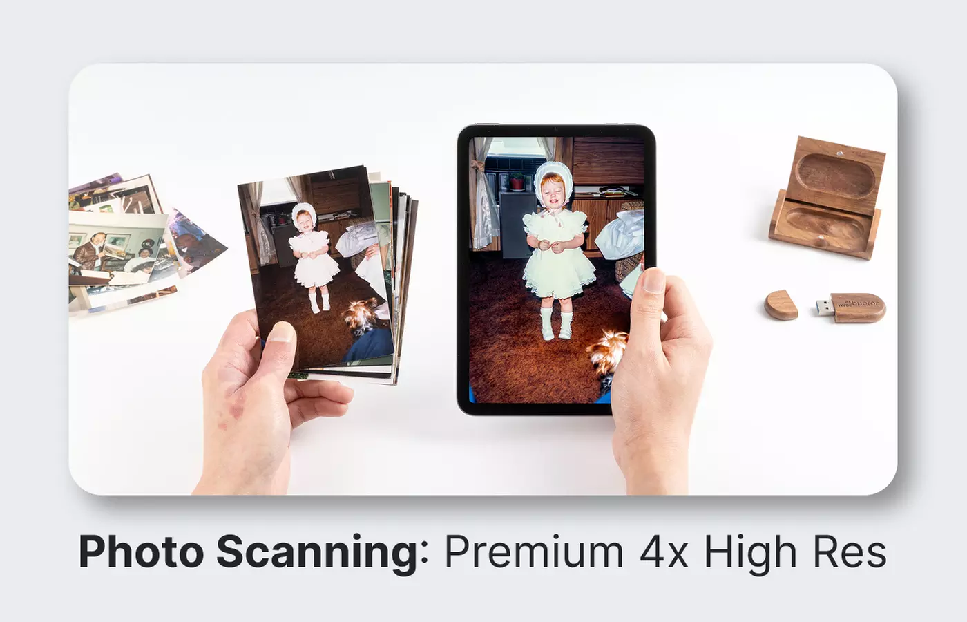 Preserve, Enjoy, and Share Your Cherished Old Photos Digitally