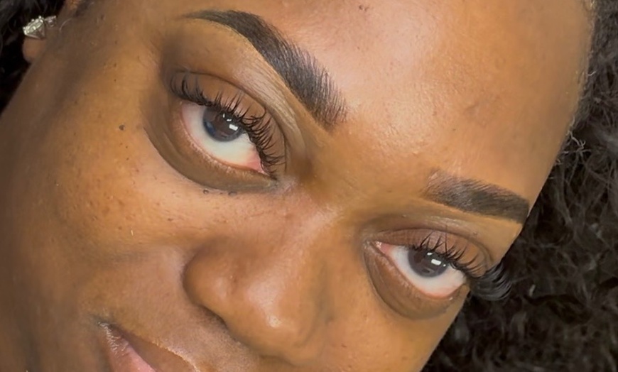 Image 7: Enhance with Eyebrow Tint and wax, Brow Lamination with Brow Tint