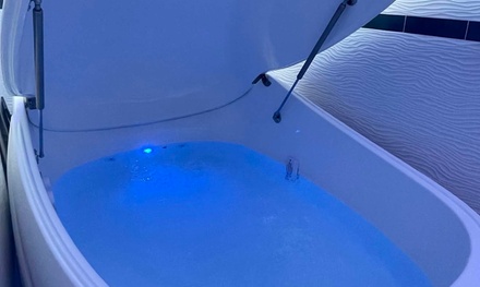 One 60-Minute Float Therapy Session + Complimentary Oxygen Bar - Life Extender Clinic And Medspa