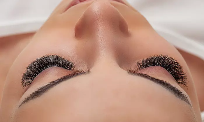 Lash Extension and Eyebrow Tint Combo for a Bold Look