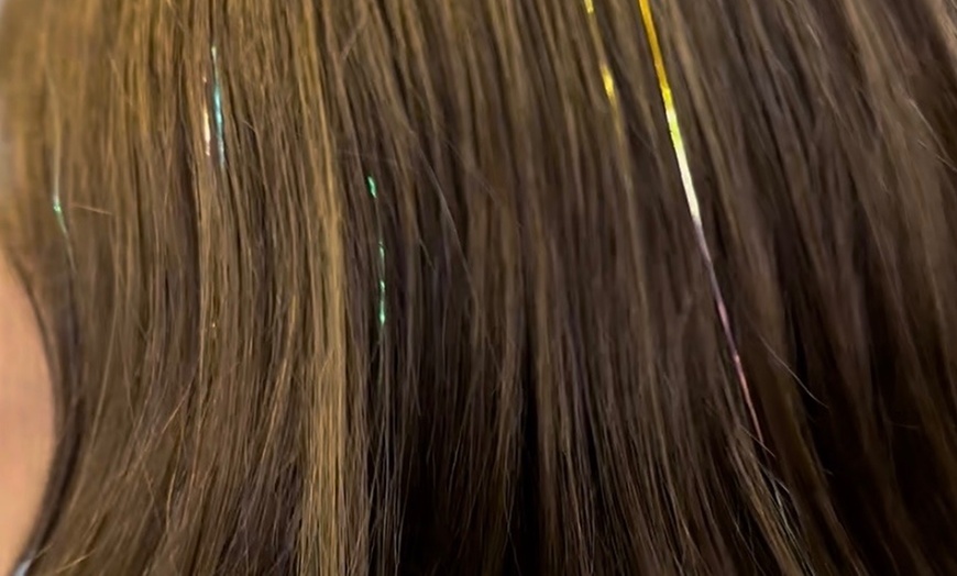 Image 2: Up to 43% Off on Unicorn Hair Sparkles:Hair Tinsel & Fairy Hair