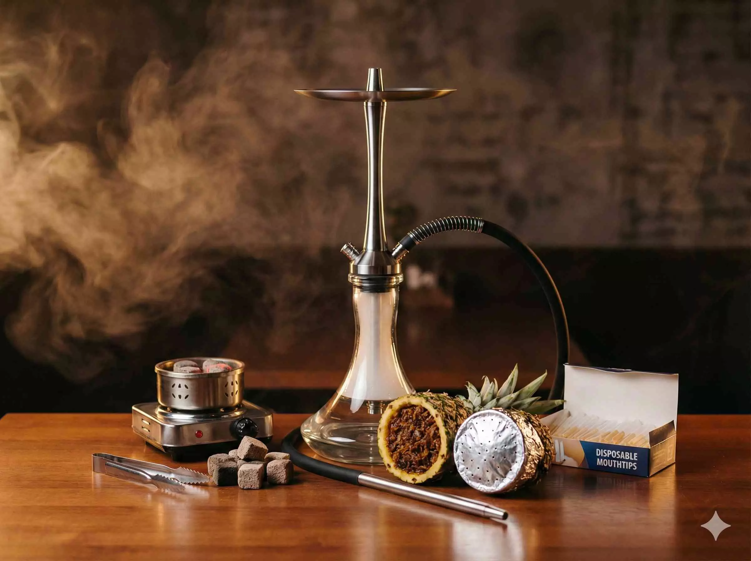 Relax in a Hookah Garden with Shisha and Cocktail Options