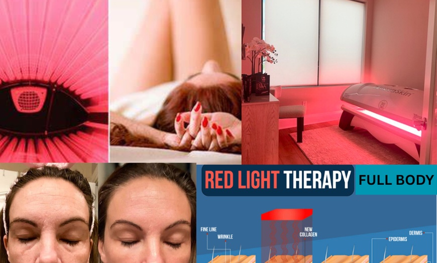 Image 1: Rejuvenate w/ 8,12 or Unlimited Full Body Red-Light Therapy Sessions 