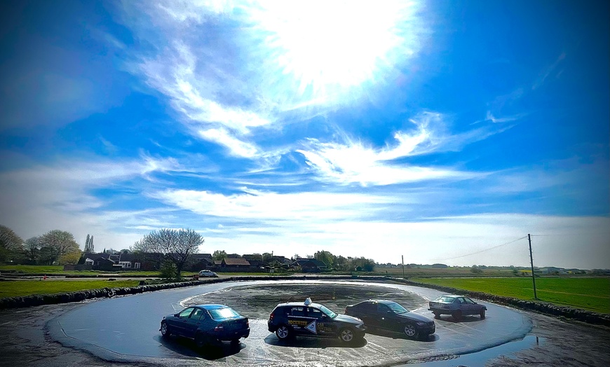 Image 5: 1, 2-Hour, or Half-Day Skid Pan Driving Experience for 1, 2, or 3