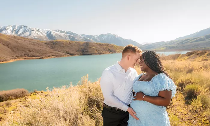 Experience April's Photography with 30 or 60 Minute Outdoor Maternity Sessions up to 80% Off