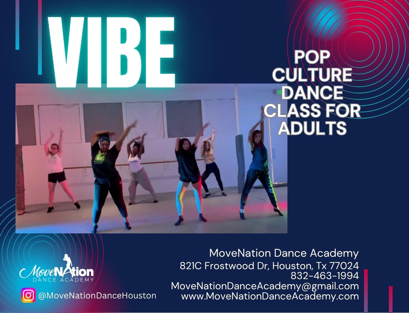 Get Moving: One Month of VIBE Dance Workouts for up to 23% Off at MoveNation Dance Academy