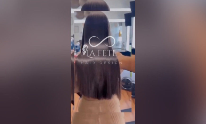 Image 3: Shine with Keratin Treatment for Medium Hair