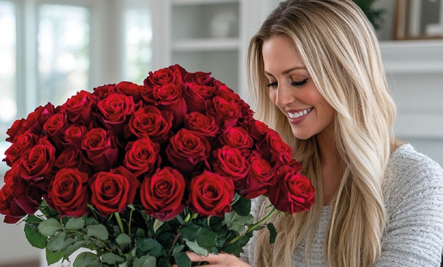 Image 1: Fresh Flower Delivery from Global Rose