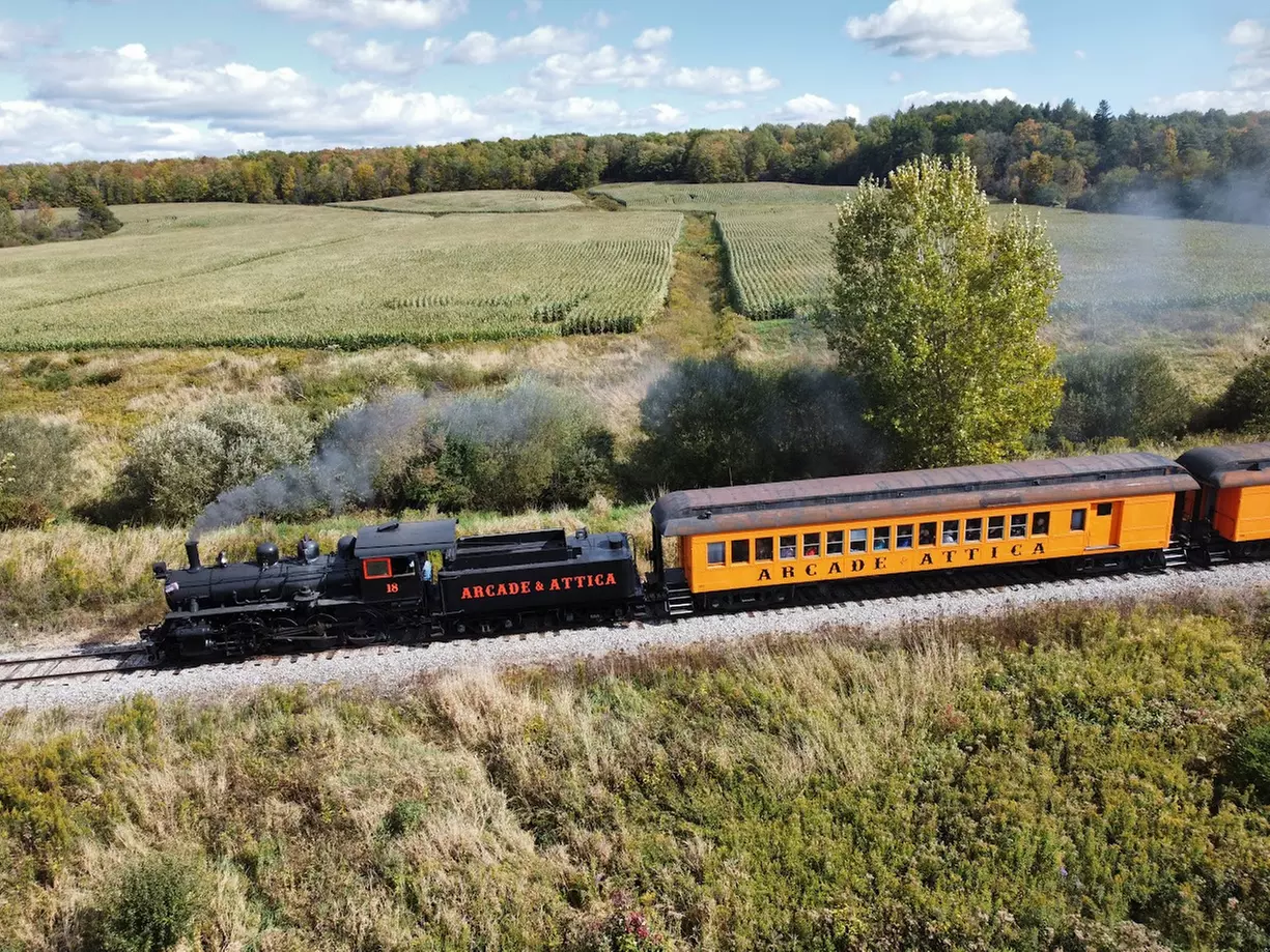 Steam Engine Train Ride for Two or Four