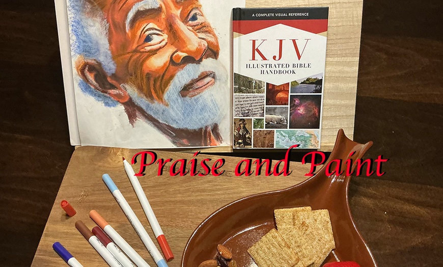 Image 4: Praise & Paint Spiritual Art Session