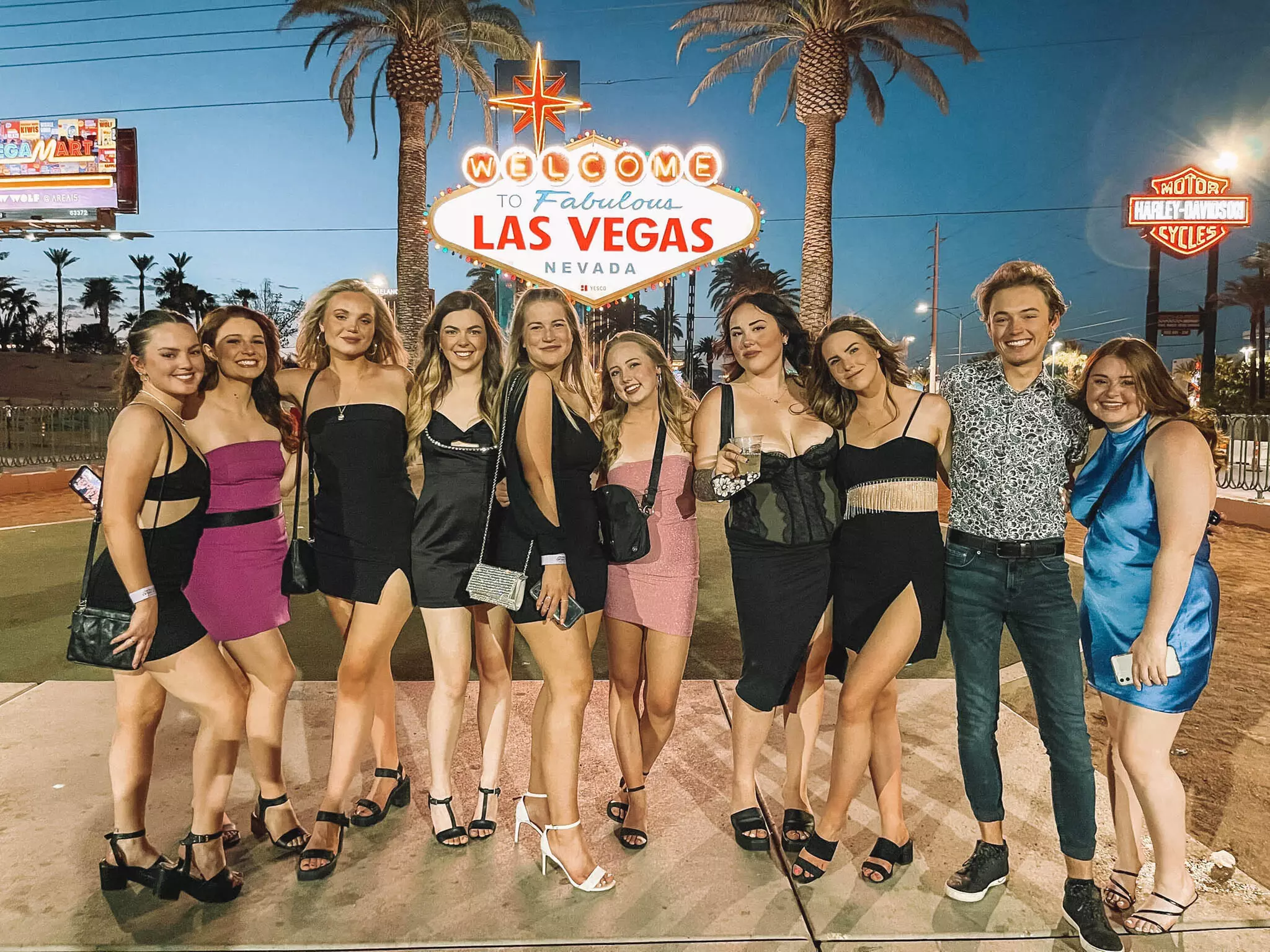 VIP Vegas Club Crawl for One with Express Entry & Party Games!