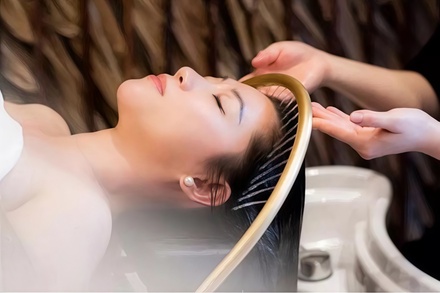 60-Minute Luxury Head Spa & Massage Package: Herbal Scalp Bath · Head Massage · Steam Treatment · Body Massage - HYH Massage Spa and Reflexology
