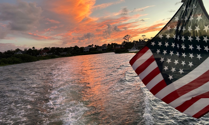 Image 1: Premium All-in-One Sunset, Dolphin, Eco & History Tour - St. Augustine