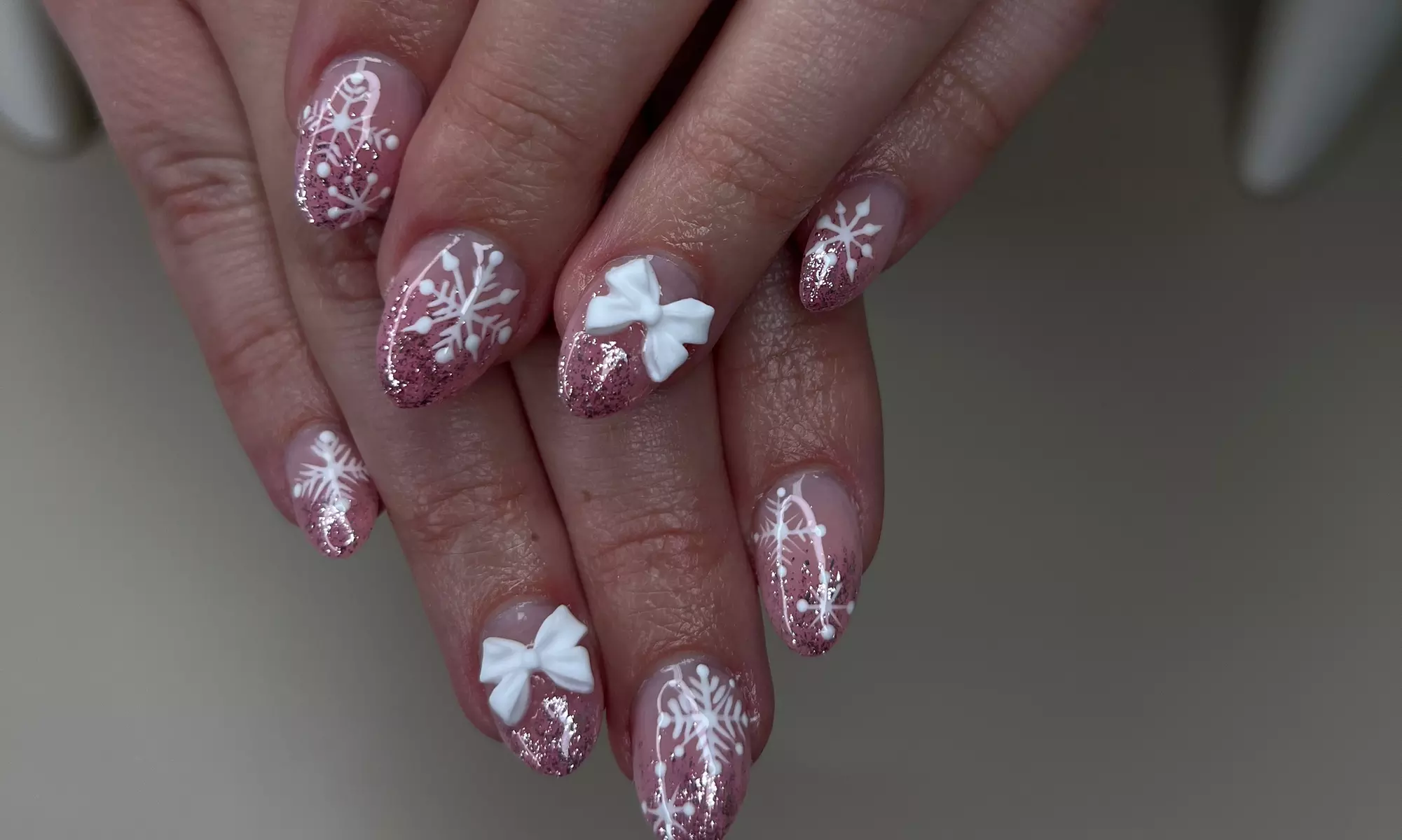 Full Acrylic or Gel New Set w/ Design or Deluxe Gel Mani and Pedi