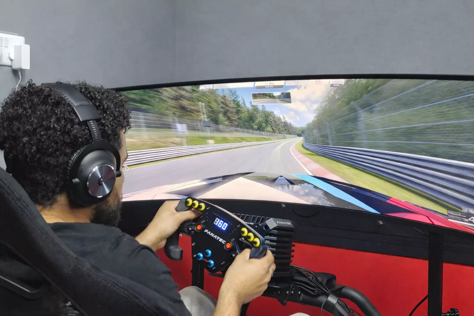 Race with Friends in 30 or 60 Minute Racing Simulation Experience for One, Two or Four @Redline(Up to 40%Off) - Primary Image