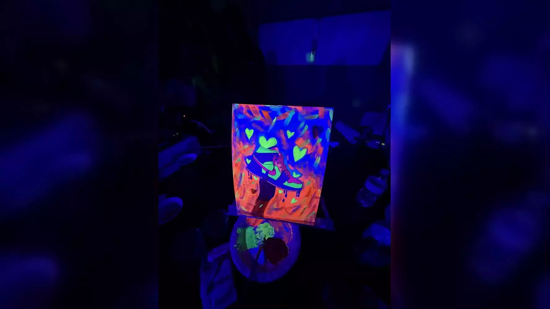 Paint & Sip Class with Live DJ Vibes – FadedPaintz