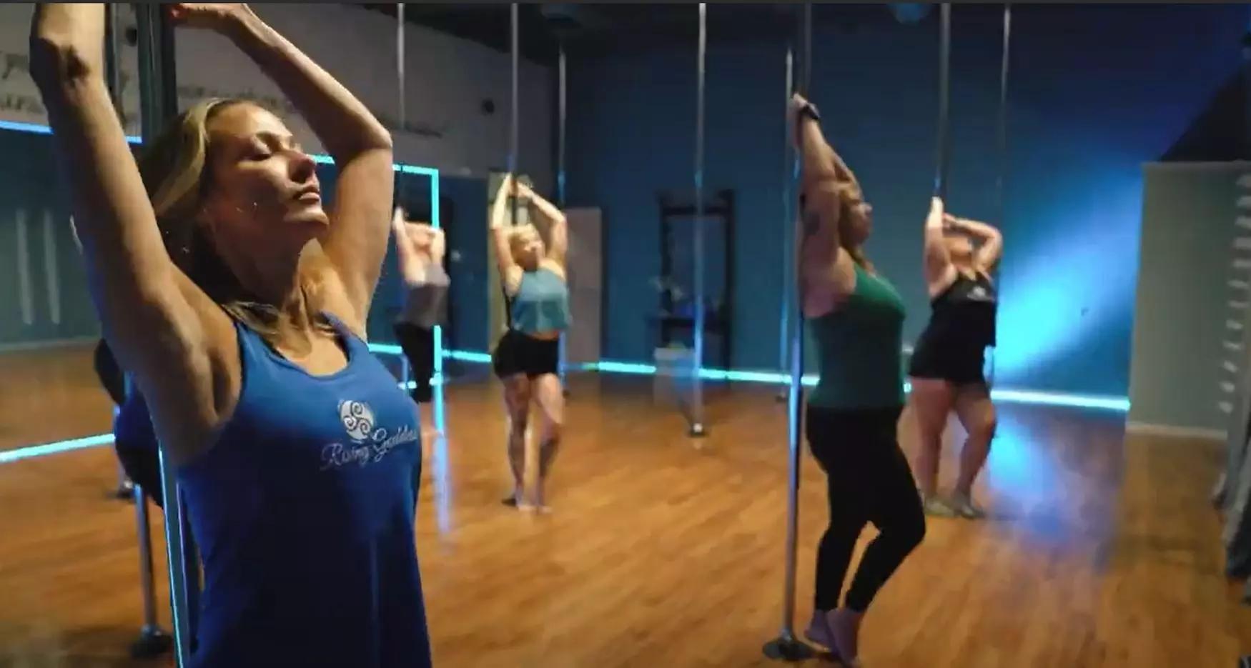 Discover Aerial Fitness with Pole, Aerial Hammock & Hoop Classes