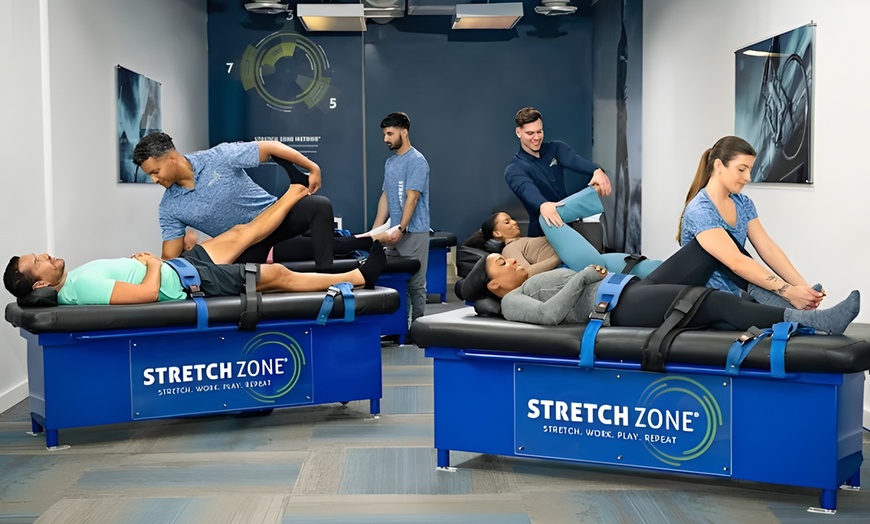 Image 3: Personalized 30 or 60-Min Stretch Sessions for One/Two 