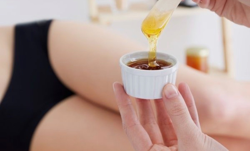 Image 3: Silky Smooth Beauty – Brazilian Wax, Sugaring & Brow Lift/Tint
