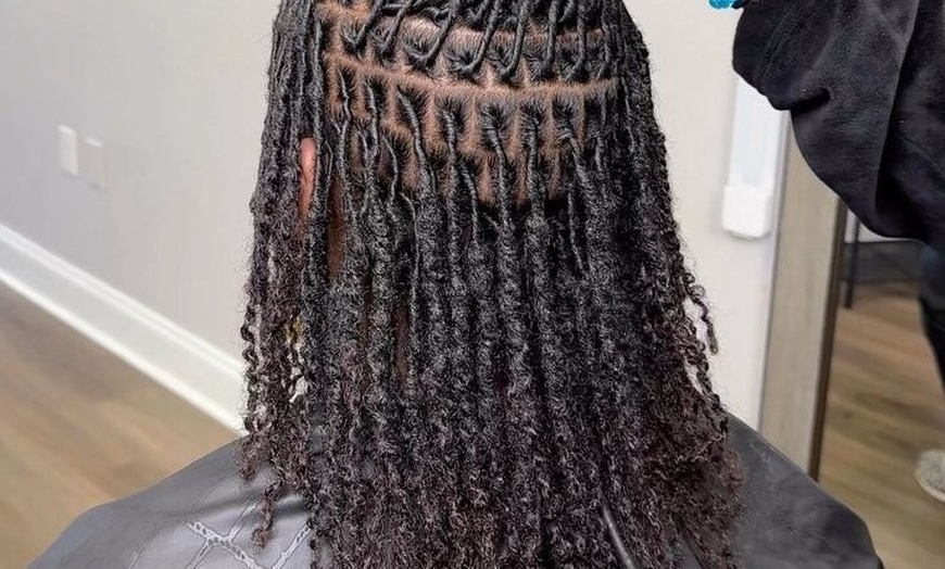 Image 1:  Loc Retwist Plus Wash & Style, Instant Locs,  Loc Extension & More