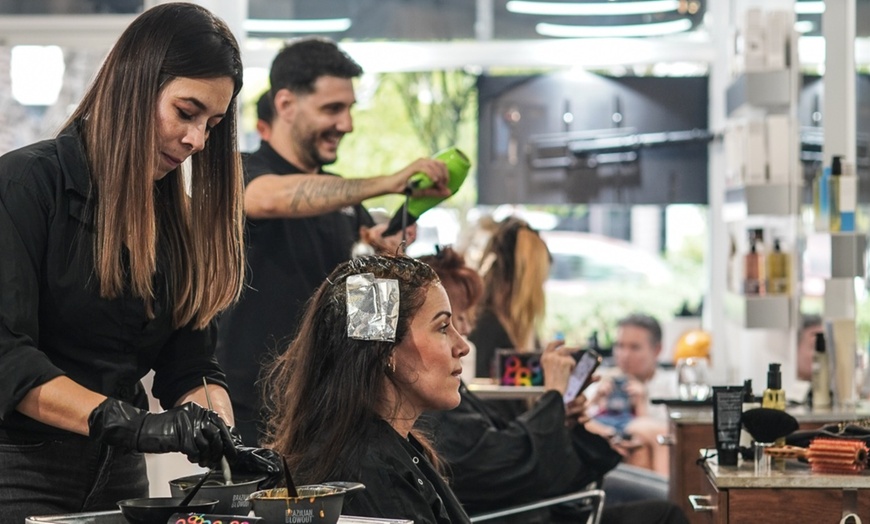 Image 3: Get Sleek, Smooth Hair with Brazilian Blowout or Haircut